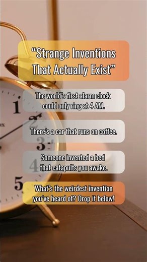 Fun Facts — 3 Strange Inventions That Actually Exist! 🤯💡 #shorts #InventionFacts