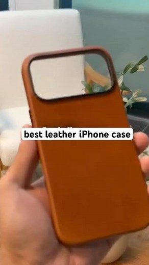 The best leather iPhone case: Aspen by ‪@AndarGoods‬ #iPhone #accessories #tech #iphone17