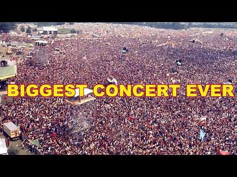 WORLD'S BIGGEST CONCERT EVER WITH SHOCKING 4 2 MILLION PEOPLE