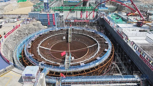 China begins construction of 52 billion kWh output nuclear reactor