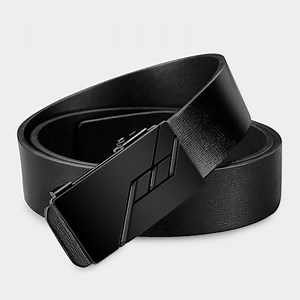 [Hot Item] Brand Custom Genuine Leather Belt Can Print Logo Ratchet Belt Factory Men's Belt