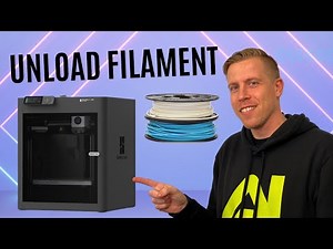 How to Unload Filament on Bambu Lab P1P & P1S