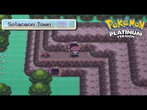On Top of Solaceon Cave in Pokemon Platinum Walkthrough