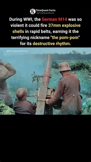 The 37mm Machine Gun Monster #shorts