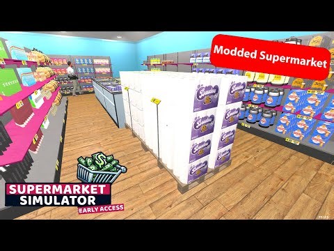 New Pallet Mod in Modded Supermarket Simulator! (E69)