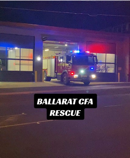 Ballarat CFA Rescue Operation in Sebastopol