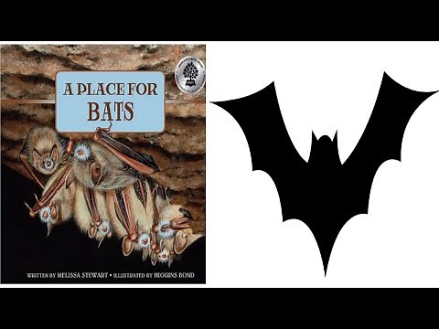 A Place for Bats by Melissa Stewart | Bat Facts | All About Bats | Books Read Aloud #aplaceforbats