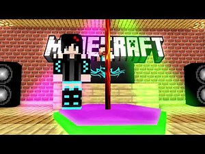 Sadako Pole Dance Challenge Night Club - Minecraft Animation
