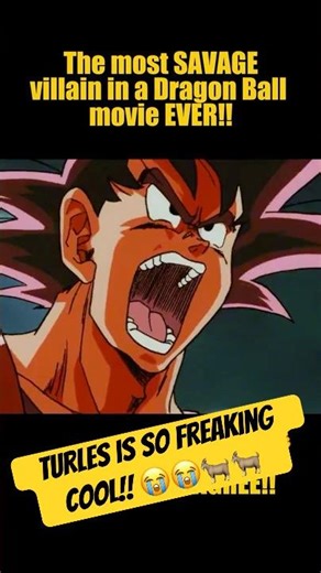 TURLES WAS THE BEST DBZ MOVIE VILLAIN?! Dragon Ball Daima #shorts #sparkingzero #dragonball