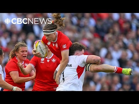 Canada falls to England in Women's Rugby World Cup final