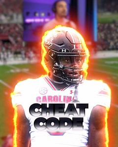 I found a cheat code in College Football 25 & this player is unstoppable 😳 #CFB #CollegeFootball #CFB25 #Football | GoodGameBro