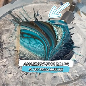 The Deep Seas: Acrylic Tilt | Sheleeart