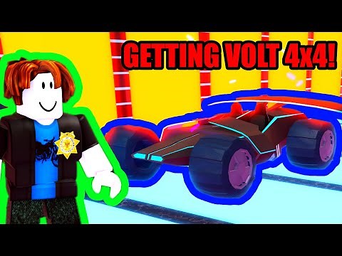 GETTING LEVEL 10 VOLT 4x4! | Roblox Jailbreak