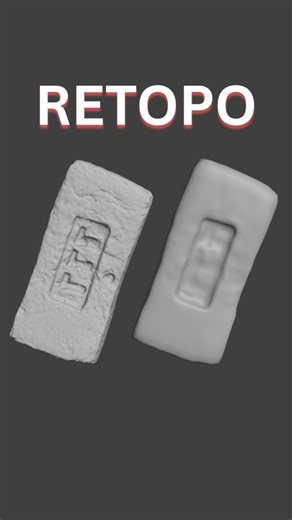 Ammar Khan on Instagram: "How to Create a Low-Poly Mesh of 1 Million Tris 3d Scan Mesh. #vfx #cgheven #3DScan #ammarkhaanim"