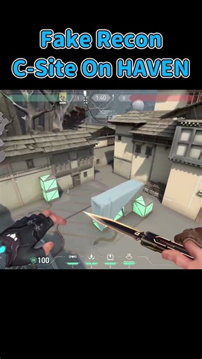 【最強】ヘイヴンで使えるCフェイクリコン定点 #valorant #shorts