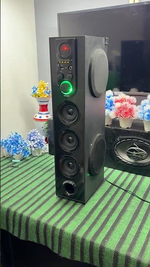 2.1 sound bar vs 3.2 tower speaker sound test deep bass sound bar double subwoofer tower speaker 🔊