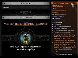 3.1.26 Diablo 4 5 - 6 STERNE item TUTORIAL seson 11 für alle NOOBS 21:9 3440x1440 #hedtgaming