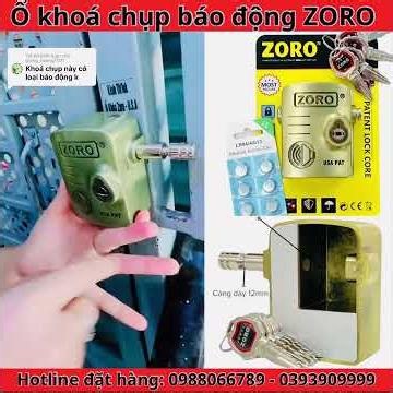 ZORO36 Alarm Padlock