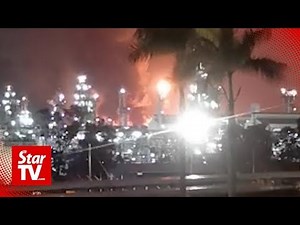 Fire at Petronas Bintulu LNG plant