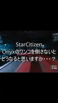 【StarCtizen】ネタ動画① Onyx施設のワンコを倒さないとどうなる・・・？