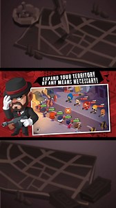 ⚠️ Idle Mafia ⚠️ Do you have what it takes to be the one and only Godfather in Idle Mafia? Recruit different capos with their own specialties, beat the crap out of rival gangs and take over the whole world. Your mafia, your rules! Coming to iOS App Stores and Google Play Stores near you on Tuesday April 14th 🔫 | Idle Mafia