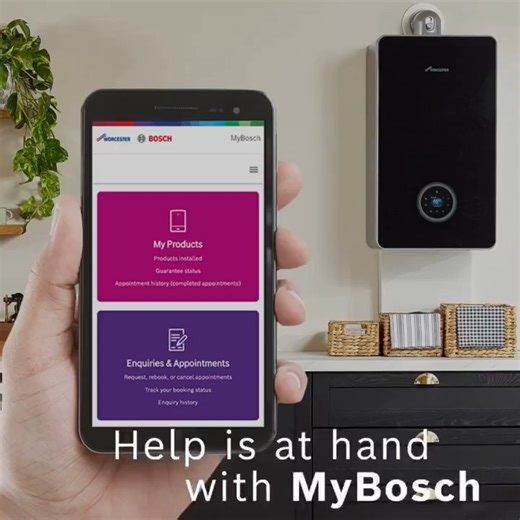 Say goodbye to misplaced manuals and endless searching for serial numbers or guarantees. 👋 Say hello to MyBosch – everything you need to know about your boiler, at any time. Sign up today to get started, https://www.worcester-bosch.co.uk/mybosch | Worcester Bosch