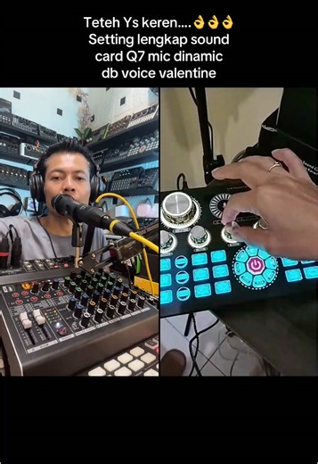 Complete Setup for Q7 Dynamic Mic and Sound Card