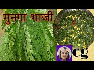 Drumstick leaves। munga bhaji। मुनगा भाजी छ ग