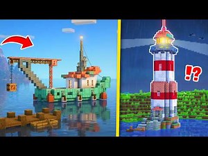 Building the Most Detailed Fishing Village in Minecraft !