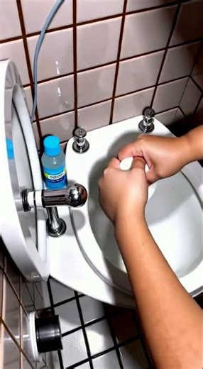 Toilet Overflow A person flushes the toilet #ai #funny #toilet