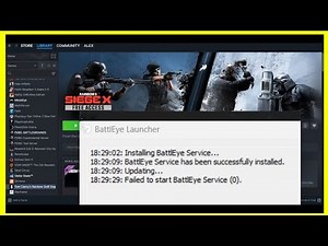 Fix Rainbow Six Siege BattlEye Launcher Error | Failed to Start BattlEye Service on PC