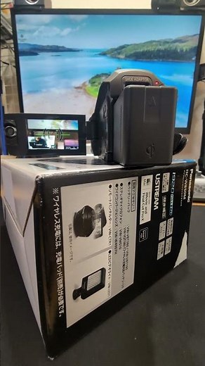 次のビデオカメラが届きました📹️パナソニックHC-W850M