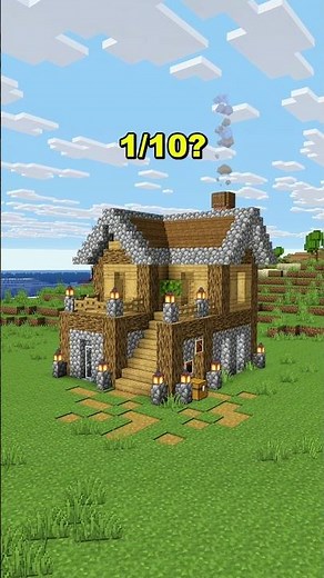 Minecraft Starter House Tutorial (Actually Good) #minecrafttutorial #builds