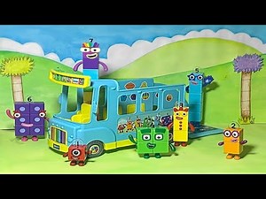 Numberblocks Rainbow Counting Bus | Musical Maths Bus Toy! | Kids Math Toys!