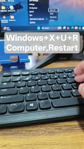 computer Restart #computertricks #shortcats #pctips #windows11