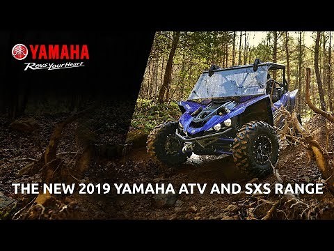2019 Yamaha ATV and ROV range