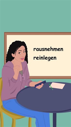 Deutsch | German | DKH 🇩🇪 on Instagram: "🇩🇪🔴 aufmachen 🟢 rausnehmen 🔴 reinstecken 🟢 rausnehmen 🔴 reinlegen 🟢 zumachen 🇬🇧🔴 open 🟢 take out 🔴 put in 🟢 take out 🔴 put in 🟢 close 🟢 dkh-institut.de - DKH Institut #learninggerman #germanylove #germanlanguage #germanlanguageschool #deutschesprache #deutschlernen #deutschegrammatik #sprachschule #germancourse #onlinegerman #germanschool #dkh Werbung"