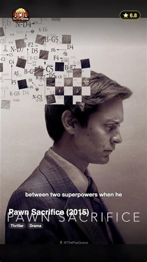 Pawn Sacrifice (2015) — ThePopQueue #Shorts