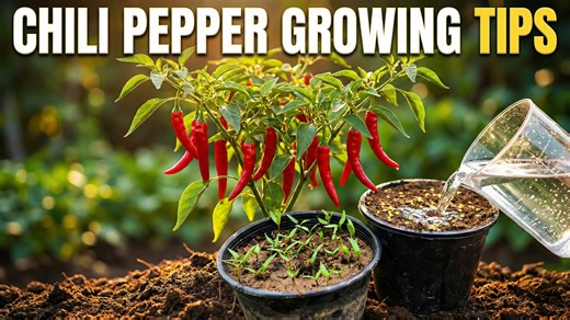 Chili pepper growing hack: Hundreds of peppers on one plant