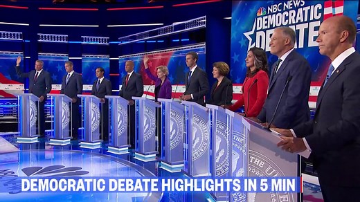 Watch the best moments from both Democratic presidential debate nights