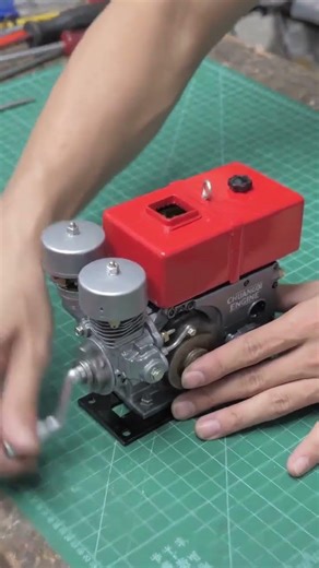 Chuan Qi Mini Diesel Engine Model 33cc single cylinder #engineblock #machinerychannel