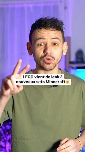 Ces 2 LEGOS Minecraft viennent de leak #legofrance #legominecraft #legoaddict