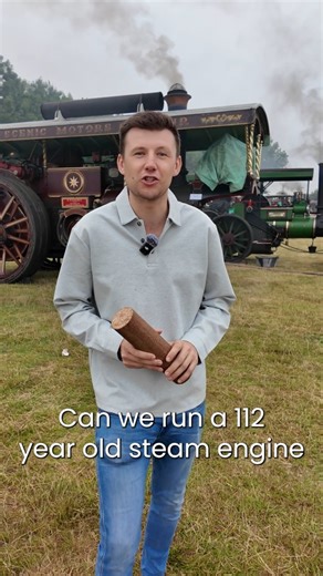 We put our Lava Log briquettes to the test 🔥 #briquettes #steamengines #woodfuel #mashamsteamrally | Duffield Timber UK