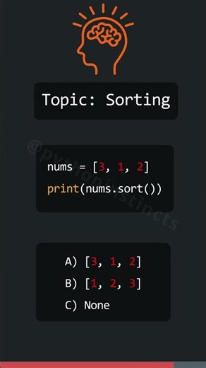 Test Your Python Instincts #8
