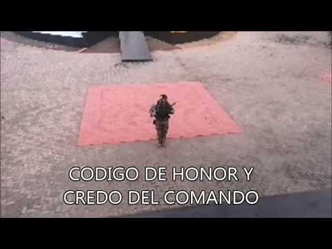 CÓDIGO DE HONOR Y CREDO DEL COMANDO
