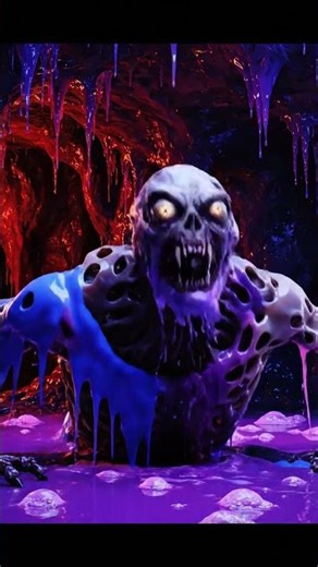 “Ultra Realistic Slime Monster Rising From Toxic Pit | Terrifying 8K Horror Creature Reveal”