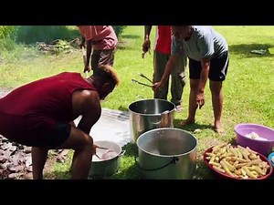 PNG’s traditional way of cooking “Aigirr” 2019
