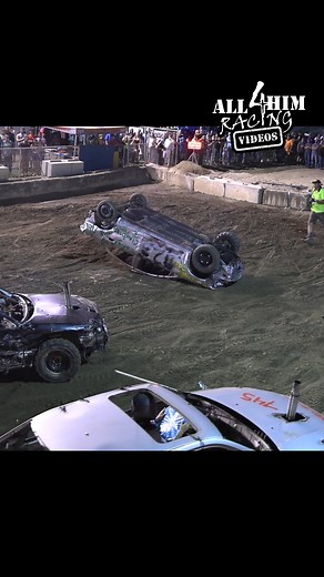 Clip from “Demolition Derby HARD HITS 2023” https://www.youtube.com/watch?v=VuIvIe6TiS4 #derby #demolitionderby #demoderby #demolitionderbylife #demoderbylife #derbycar #derbycars #derbycar #derbylife | All 4 Him Racing Videos