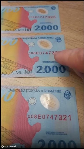 Two thousand lei eclipse edition 1999 #collectibles #banknotes #shorts