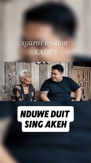 SYARAT NYALON KADES!? #shorts #kades #lurah #nenektua